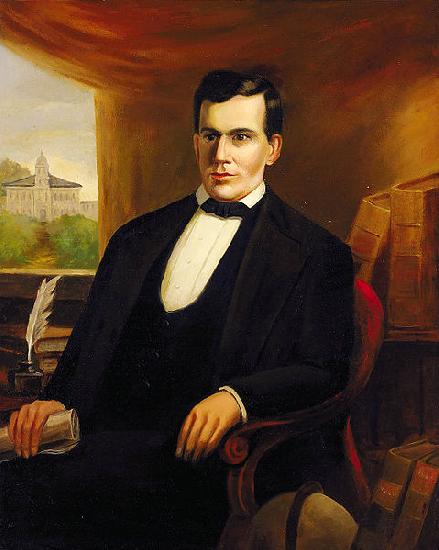 Robert S.Duncanson Portrait of Freeman Cary